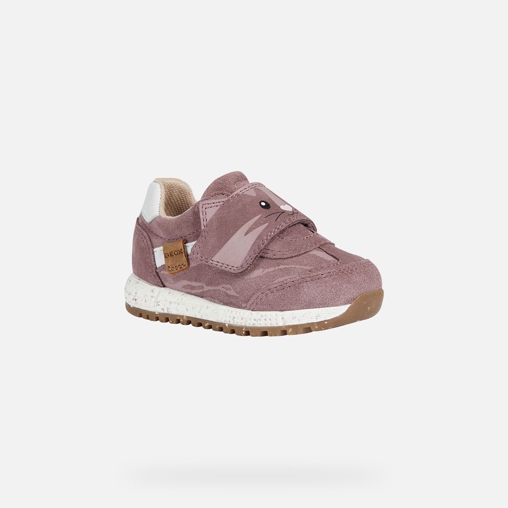 Tenis Geox Bebe Rosa - Alben Girl - ORFUC9075